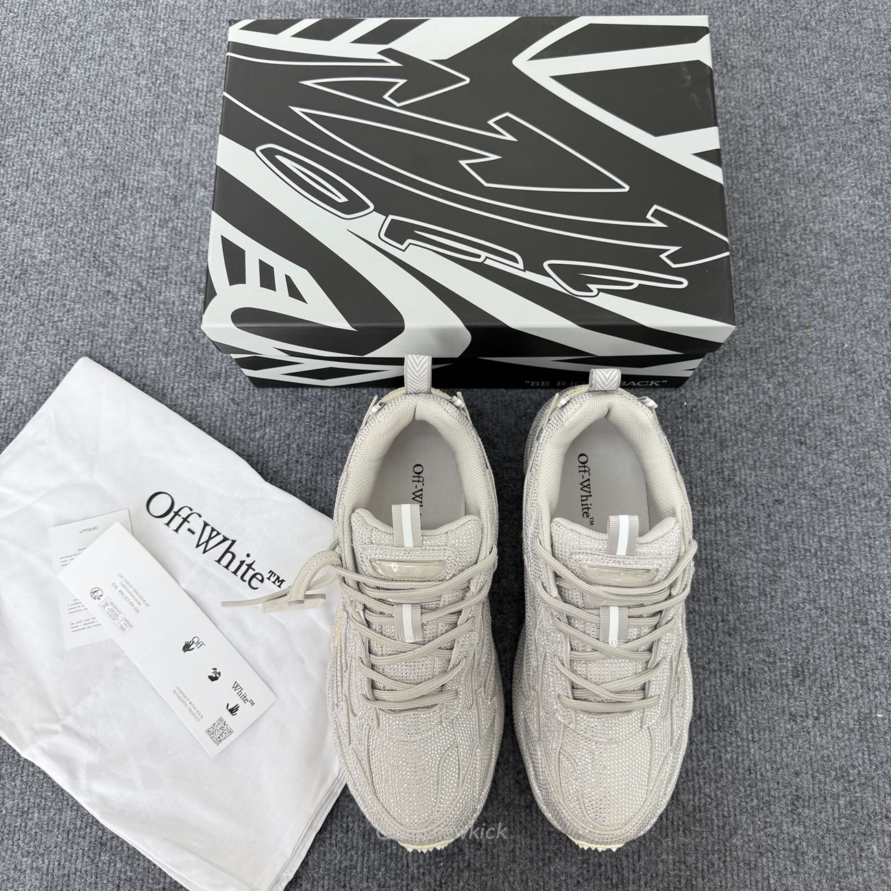 Off White Be Right Back Sneakers (11) - www.newkick.vip